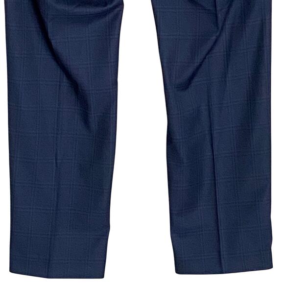 Michael Kors Passport Collection Men's 33x30 Dress Pants Classic Fit Navy NEW - Picture 7 of 10